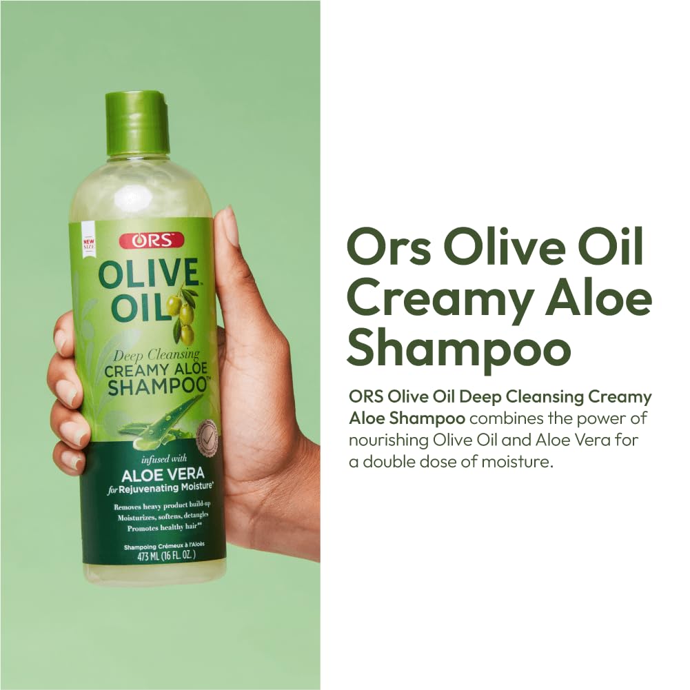 ORS Shampoo Creamy Aloe (12.5oz) [Olive Oil]