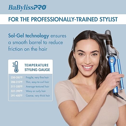 Babyliss deals Pro nano titanium Marcel 1 1/2 inch Curling Iron