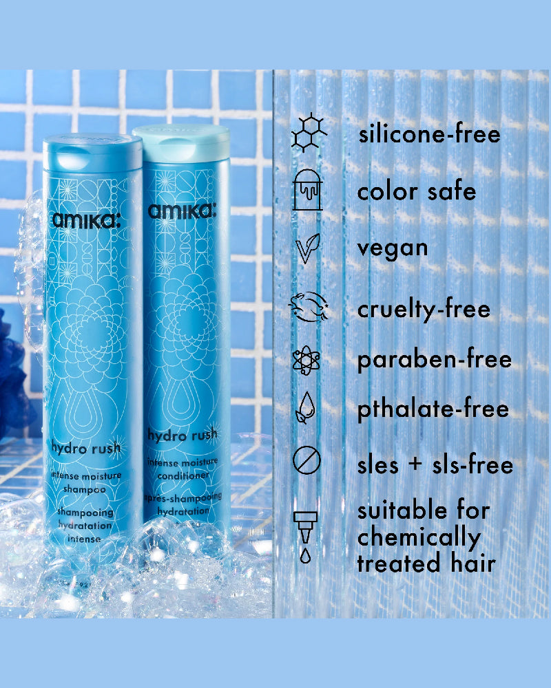 Amika Hydro Rush Intense Moisture Conditioner 9.2 oz
