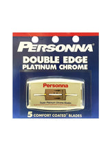 Peronna Double Edge Platinum Chrome 5/pk