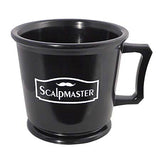 Burmax Scalpmaster Rubberized Professional Shaving Mug - United Hair Salon Supplies