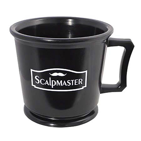 Burmax Scalpmaster Rubberized Professional Shaving Mug - United Hair Salon Supplies