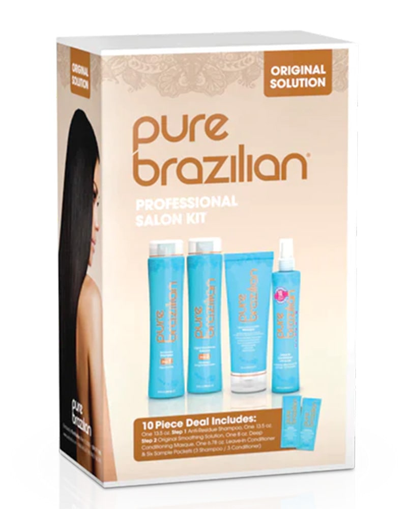 Pure Brazilian Original Solution Salon Kit 2 10/pc United Hair Salon