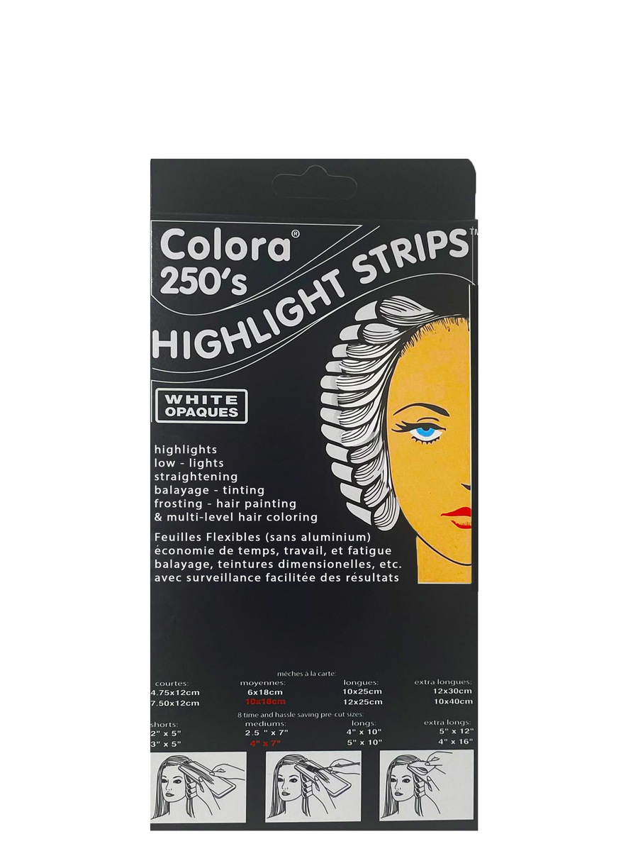 Colora 250's Highlight Strips - United Salon Supplies