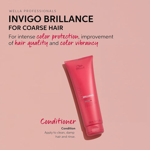 Wella Invigo Brilliance Conditioner Coarse