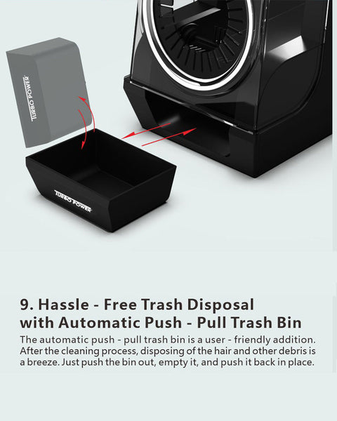 Turbo Power Automatic Hair Brush and Clipper Cleaner TPCL1