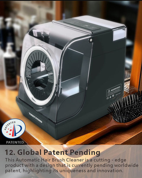 Turbo Power Automatic Hair Brush and Clipper Cleaner TPCL1
