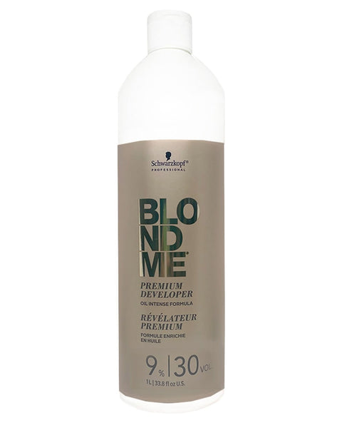 Schwarzkopf BlondMe Premium Developer Oil Formula 33.8oz 7 Volume, 20 Volume, 30 Volume, 40 Volume