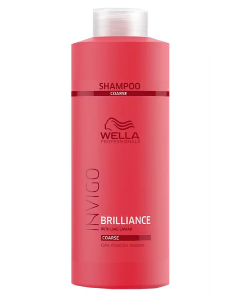 Wella Invigo Brilliance Shampoo Coarse  Hair 33.8oz / 1 Liter