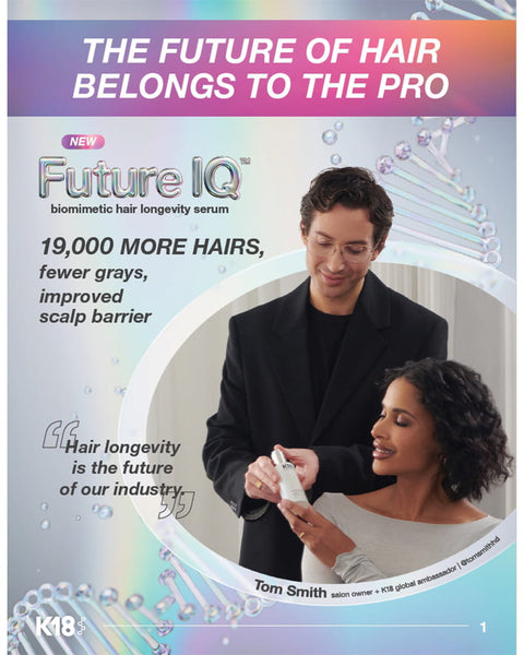 K18 Biomimetic Hairscience FutureIQ Longevity Serum 3.04 oz