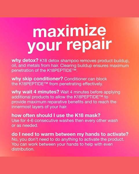 K18 Biomimetic Hairscience Leave-In Molecular Repair Mask 1.7 oz