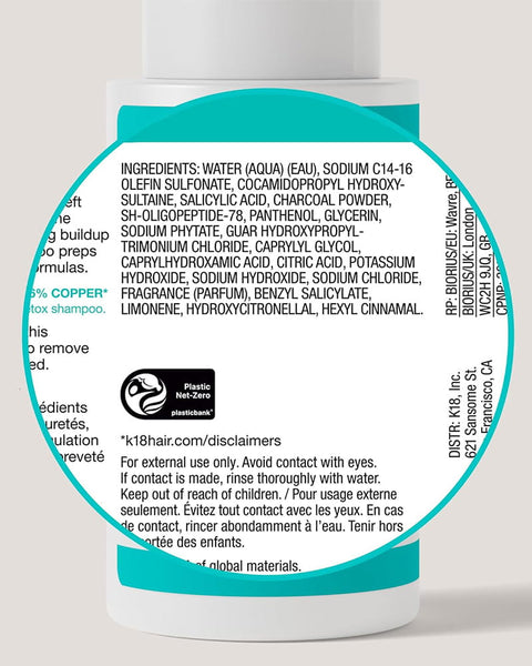 K18 Biomimetic Hairscience Peptide Prep Detox Shampoo