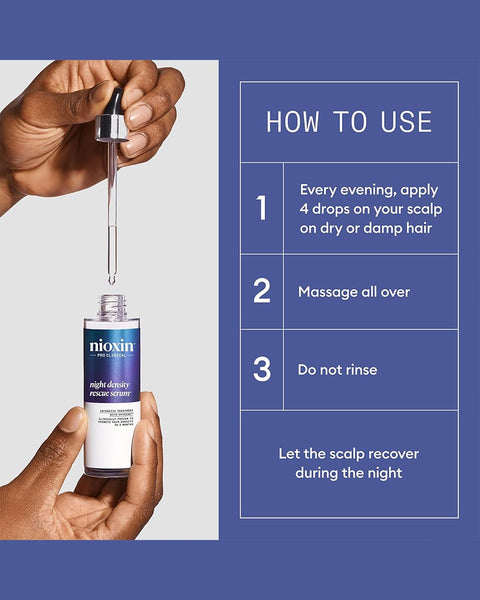 Nioxin Night Density Rescue Serum 2.3 oz