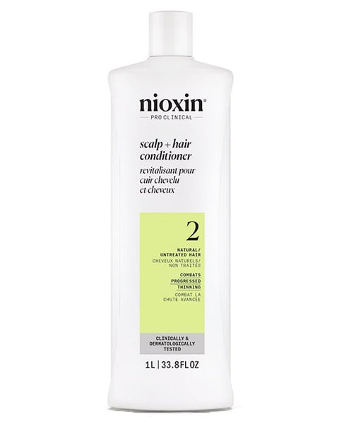 Nioxin System 2 Scalp Therapy Conditioner Noticeably Thinning Hair Revitalisant 33.8oz