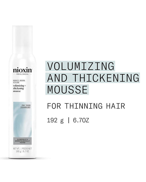 Nioxin Volumizing +Thickening Mousse 6.7