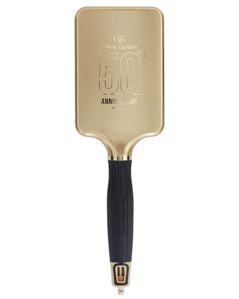 Olivia Garden Limited Edition 50th Anniversary NanoThermic Ceramic + Ion Brush - Paddle - NT-PDLG