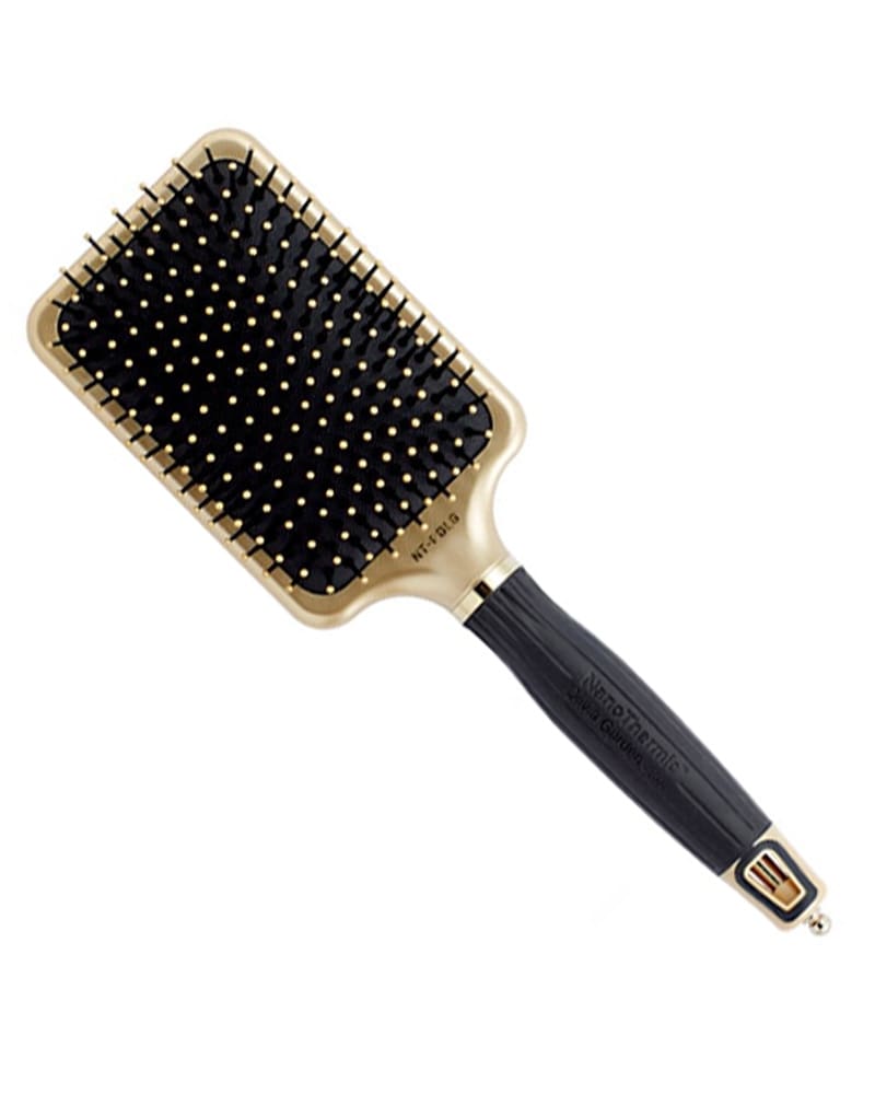 Olivia Garden Limited Edition 50th Anniversary NanoThermic Ceramic + Ion  Brush - Paddle - NT-PDLG