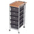 Pibbs 5 Tier Cart with ART70 Topper (wood) - D29WD