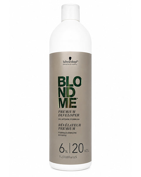 Schwarzkopf BlondMe Premium Developer Oil Formula 33.8oz 7 Volume, 20 Volume, 30 Volume, 40 Volume