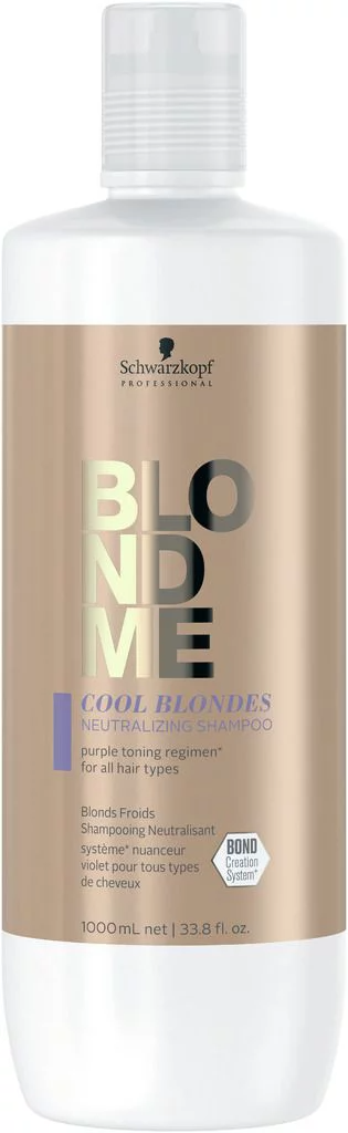 Schwarzkopf Blondme Cool Blondes Neutralizing Shampoo