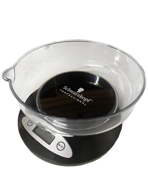 Schwarzkopf Digital Scale With Clear Bowl DW-81