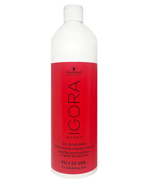 Schwarzkopf Igora Royal Oil Developer 33.8oz - 10 Volume, 20 Volume, 30 Volume, 40 Volume