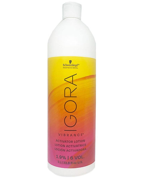Schwarzkopf Igora Vibrance Activating Lotion 33.8oz 6 Volume, 13 Volume