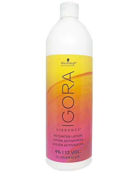 Schwarzkopf Igora Vibrance Activating Lotion 33.8oz 6 Volume, 13 Volume