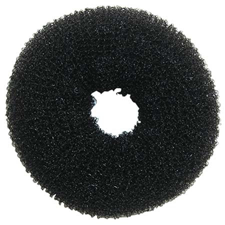 Burmax Soft N' Style Hair Donut - Black HD-10 - United Hair Salon Supplies