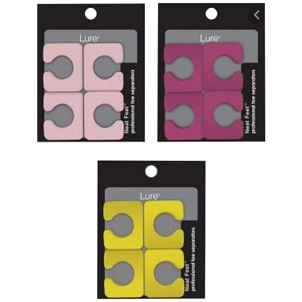 Luxor Pro Lure Neat Toe Seperators (Assorted Colors)