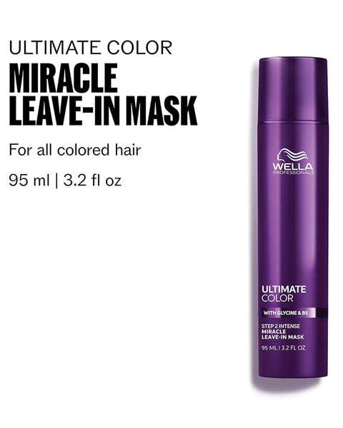 Wella Ultimate Color Miracle Leave-In Mask 3.2 oz