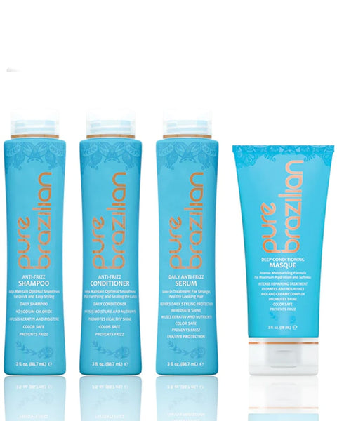 Pure Brazilian Home Care Kit 4/Piece